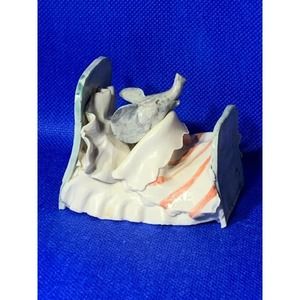 Handmade Elephant in Bed Ann Legg Signed